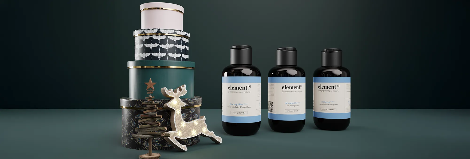 nettoyants et démaquillants visage elemets