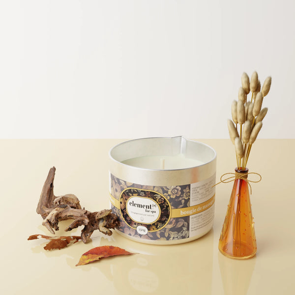 bougie de massage [fleur d'ambre]