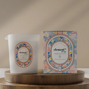 bougie de massage luxe [fleur des îles]