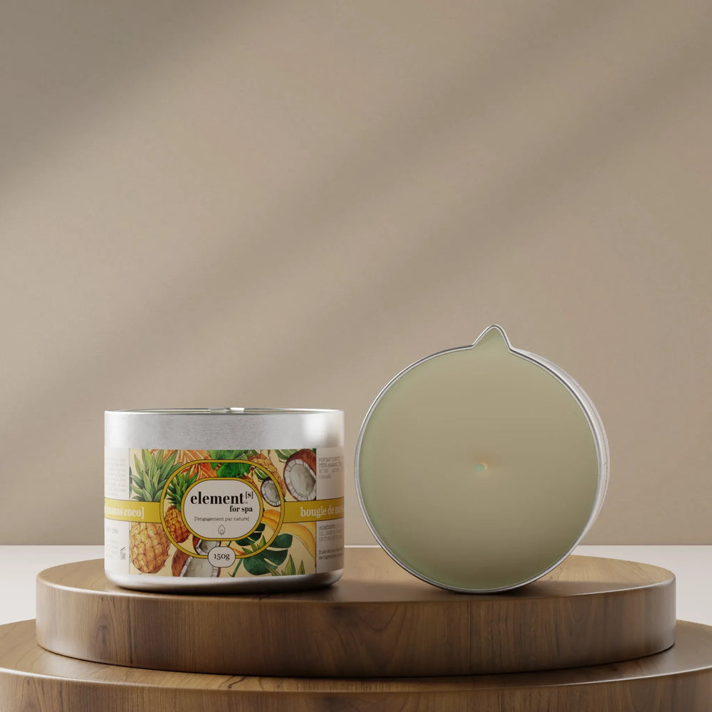 bougie de massage [ananas coco]