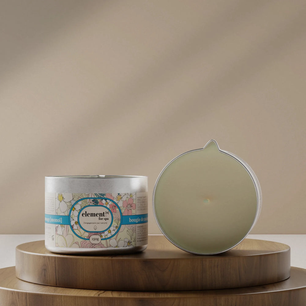 bougie de massage [monoï]