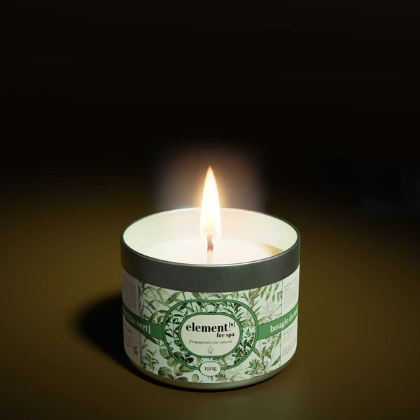 bougie de massage [thé vert]