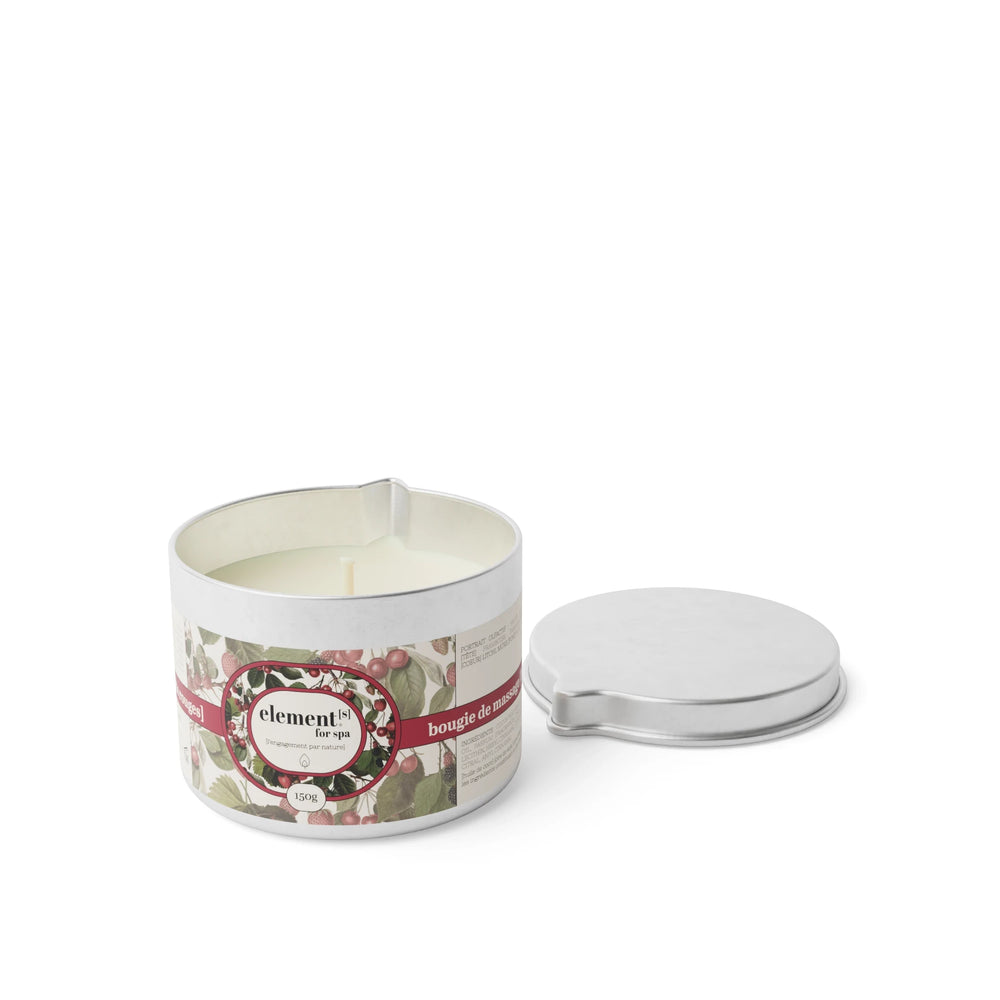 bougie de massage [fruits rouges]