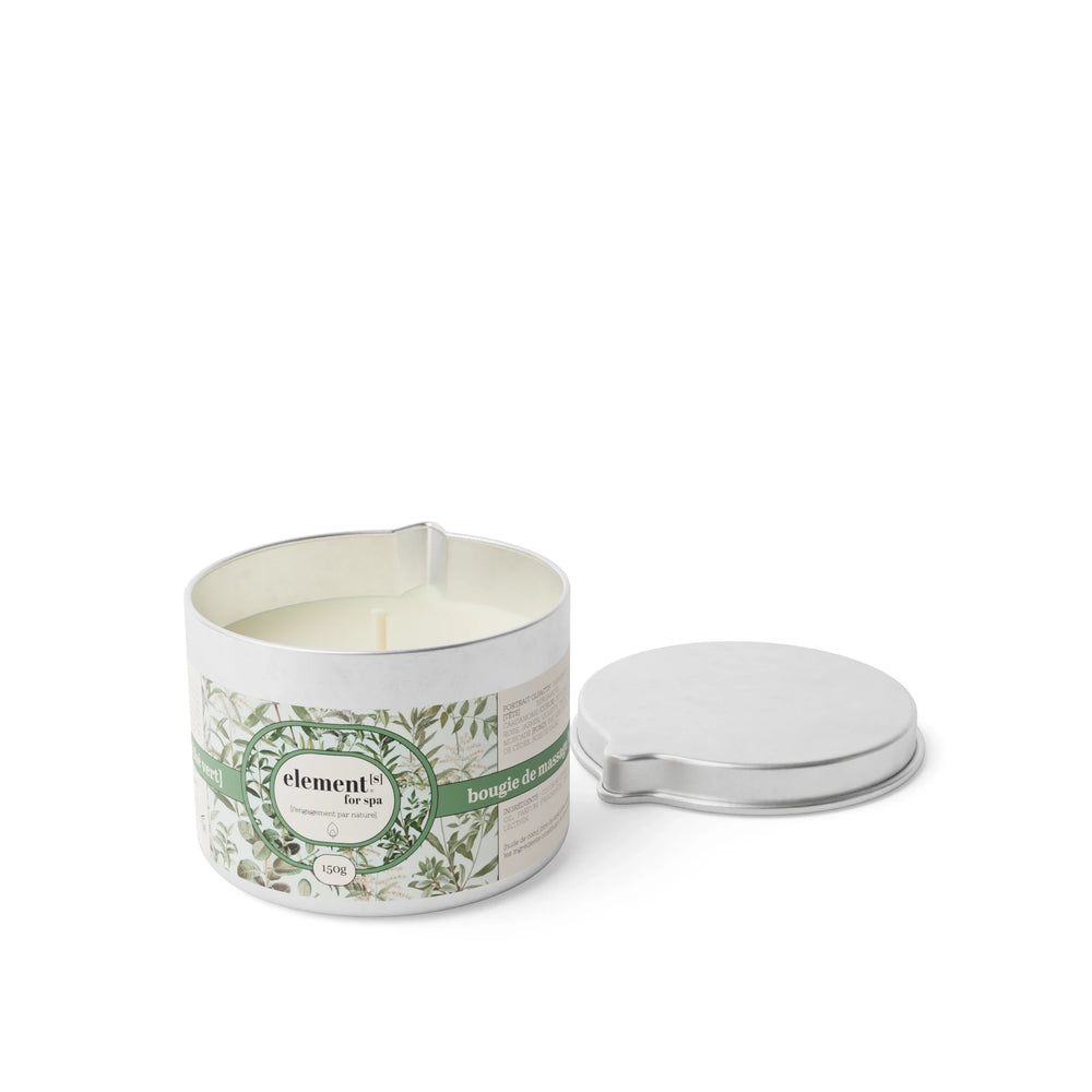 bougie de massage [thé vert]